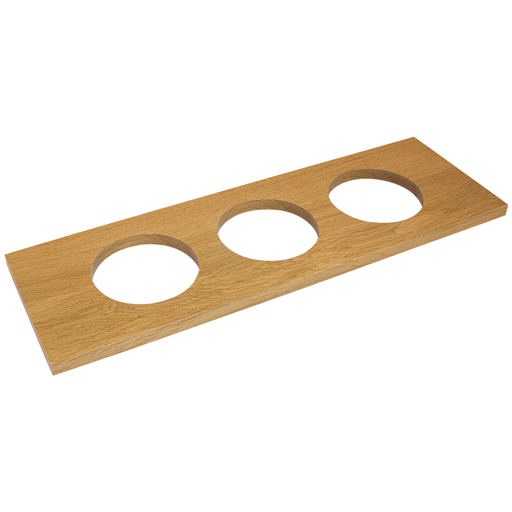 Base Plate Container Holder White Oak